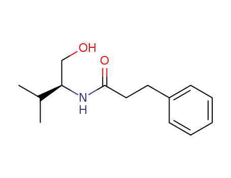(S)-N-(1-hydroxy-3-methylbutan-2-yl)-3-phenylpropanamide