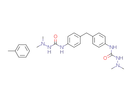 4,4'-bis(diimethylamino-urea)diphenylmethane toluene complex