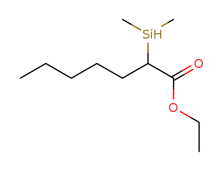 ethyl-2-dimethylsilylheptanoate