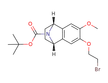 tert-butyl 4-(2-bromoethoxy)-5-methoxy-11-azatricyclo[6.2.1.02,7]undeca-2(7),3,5-triene-11-carboxylate