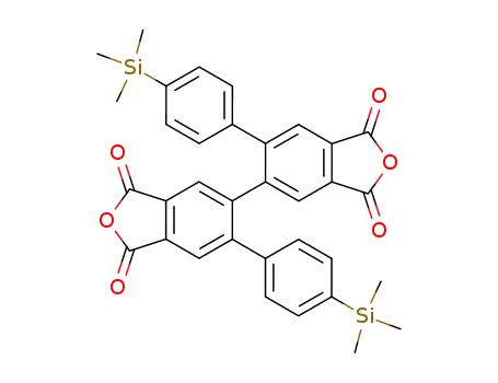 2,2'-bis(4''-trimethylsilylphenyl)-4,4',5,5'-biphenyltetracarboxylic acid dianhydride