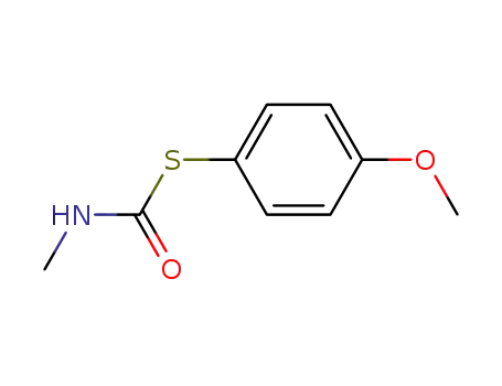 methylthiocarbamic acid S-(4-methoxyphenyl)ester