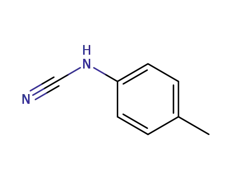 Molecular Structure of 10532-64-6 (Cyanamide, (4-methylphenyl)-)
