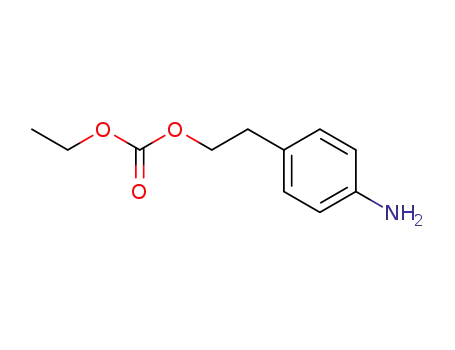 carbonic acid 2-(4-amino-phenyl)-ethyl ester ethyl ester