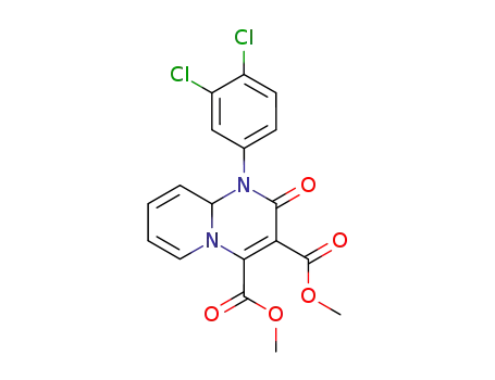1-(3,4-dichloro-phenyl)-2-oxo-1,9a-dihydro-2H-pyrido[1,2-a]pyrimidine-3,4-dicarboxylic acid dimethyl ester