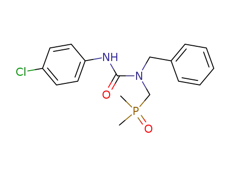 1-(4-chlorophenyl)-3-benzyl-3-(dimethylphosphinylmethyl)urea