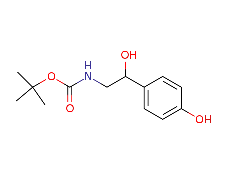 Molecular Structure of 126395-31-1 (BOC-ALPHA-AMINOMETHYL-4-HYDROXYBENZYL ALCOHOL)