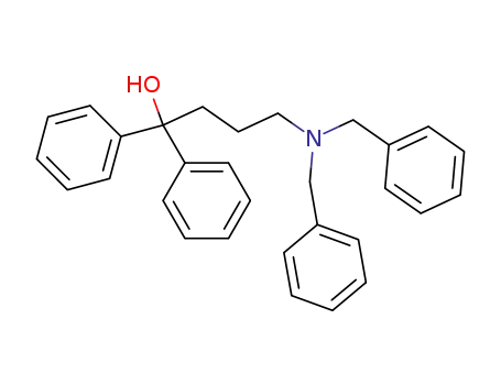 4-dibenzylamino-1,1-diphenylbutan-1-ol