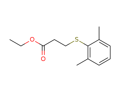 Propanoic acid, 3-[(2,6-dimethylphenyl)thio]-, ethyl ester