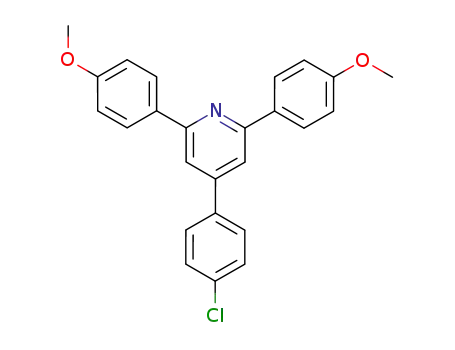 2,6-bis(4-methoxyphenyl)-4-(4-chlorophenyl)pyridine