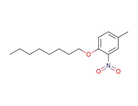 Molecular Structure of 874210-47-6 (Benzene, 4-methyl-2-nitro-1-(octyloxy)-)