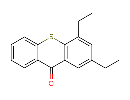 Molecular Structure of 82799-44-8 (2,4-Diethyl-9H-thioxanthen-9-one)