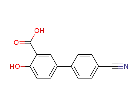 4'-cyano-4-hydroxybiphenyl-3-carboxylic acid