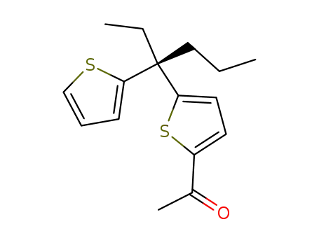 (R)-(-)-1-{5-[3-(2-thienyl)-3-hexyl]-2-thienyl}ethanone