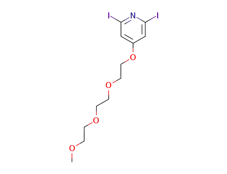 2,6-diiodo-4-{2-[2-(2-methoxy-ethoxy)-ethoxy]-ethoxy}-pyridine