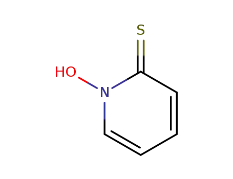 Molecular Structure of 1121-30-8 (Pyrithione)
