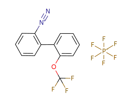 2-(trifluoromethoxy)biphenylyl-2'-diazonium hexafluorophosphate