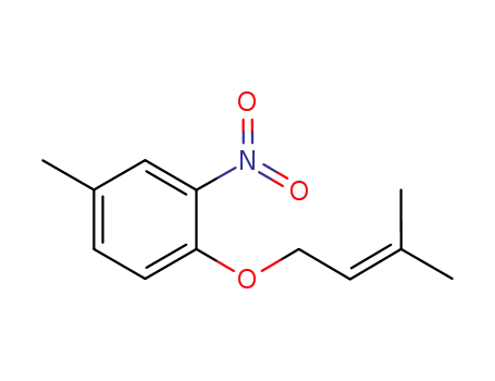 4-methyl-1-[(3-methylbut-2-en-1-yl)oxy]-2-nitrobenzene