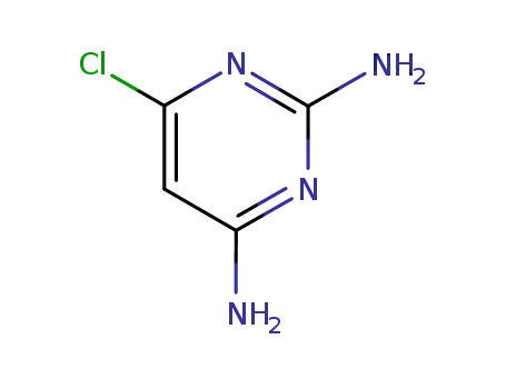 Molecular Structure of 156-83-2 (4-Chloro-2,6-diaminopyrimidine)