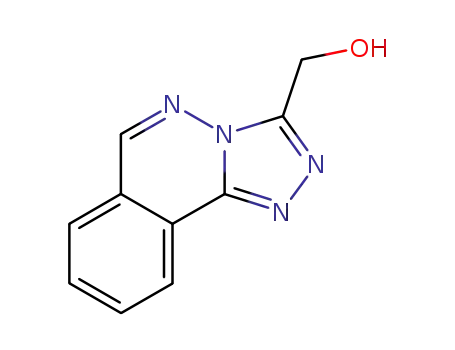 Molecular Structure of 54687-66-0 (3-HYDROXYMETHYL-S-TRIAZOLO[3,4-A]PHTHALAZINE)
