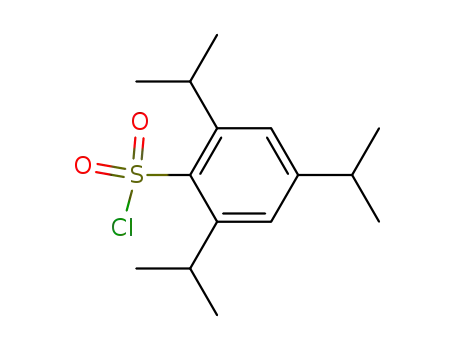 Molecular Structure of 6553-96-4 (2,4,6-Triisopropylbenzenesulfonyl chloride)