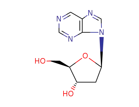 Molecular Structure of 4546-68-3 (2'-deoxynebularine)