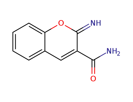 Molecular Structure of 52218-17-4 (2-imino-2H-chromene-3-carboxamide)