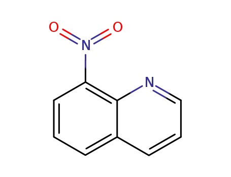 Molecular Structure of 607-35-2 (8-Nitroquinoline)