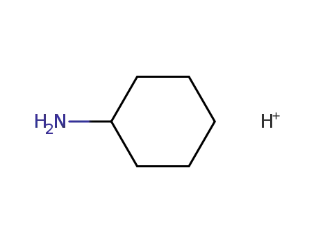 cyclohexyl-ammonium cation