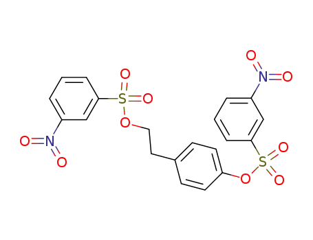 4-([3-nitrophenylsulfonyl]oxy)phenethyl 3-nitrobenzenesulfonate