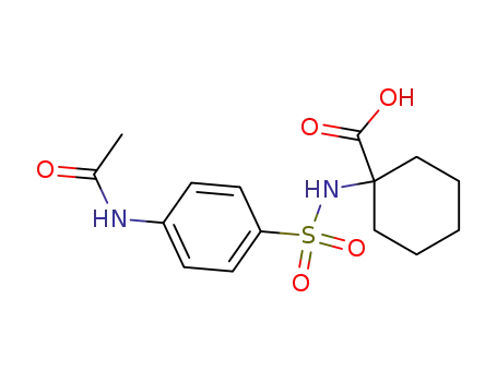 1-[N-(4-Acetaminophenylsulfonyl)amino]cyclohexane carboxylic acid
