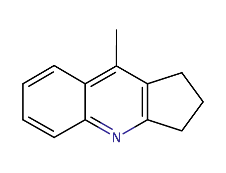 Molecular Structure of 6829-07-8 (1H-Cyclopenta[b]quinoline, 2,3-dihydro-9-methyl-)
