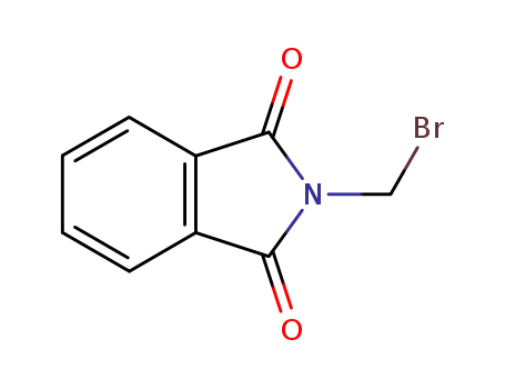 Molecular Structure of 5332-26-3 (N-(Bromomethyl)phthalimide)