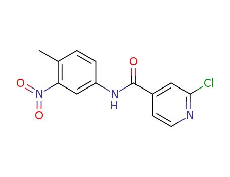 2-chloro-N-(4-methyl-3-nitrophenyl) pyridine-4-carboxamide