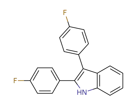 2,3-bis(4-fluorophenyl)-1H-indole