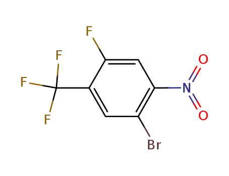 1-bromo-4-fluoro-2-nitro-5-trifluoromethyl-benzene