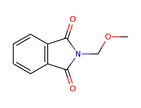 Molecular Structure of 1954-06-9 (1H-Isoindole-1,3(2H)-dione, 2-(methoxymethyl)-)