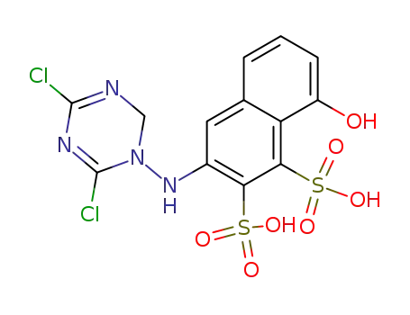dichlorotriazinylamino-8-naphtholdisulfonic acid