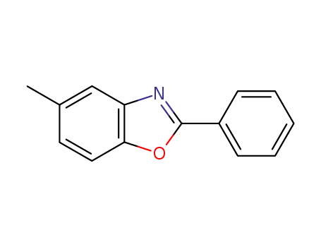 Molecular Structure of 7420-86-2 (5-methyl-2-phenylbenzoxazole)