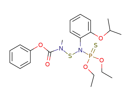 2-isopropoxyphenyl[[(diethoxyphosphinothioyl) anilino]thio]methylcarbamate