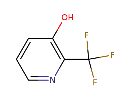 Molecular Structure of 1063697-17-5 (2-(TrifluoroMethyl)pyridin-3-ol)