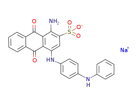 sodium 1-amino-4-(4-anilinophenylamino)-9,10-dioxo-9,10-dihydroanthracene-2-sulfonate