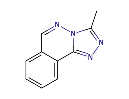 Molecular Structure of 20062-41-3 (3-METHYL-1,2,4-TRIAZOLO[3,4-A]PHTHALAZINE)