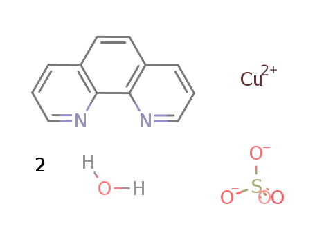 diaqua(1,10-phenanthroline)copper(II) sulfate