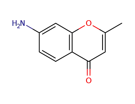 Molecular Structure of 30779-70-5 (7-AMINO-2-METHYLCHROMONE  95)