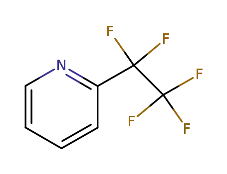 Molecular Structure of 1744-46-3 (Pyridine, 2-(pentafluoroethyl)- (7CI,8CI,9CI))