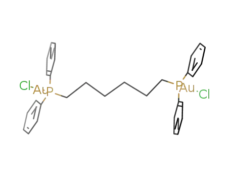 Au2Cl2{μ-Ph2P(CH2)6PPh2}