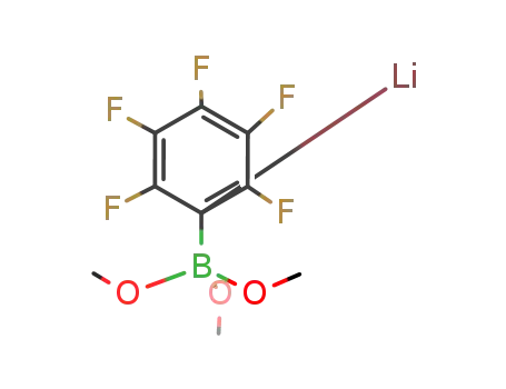 lithium pentafluorophenyltrimethoxyborate