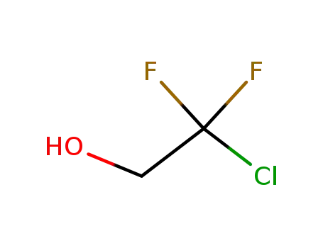 Molecular Structure of 464-00-6 (2-CHLORO-2,2-DIFLUOROETHANOL)