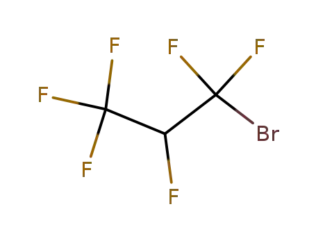 Molecular Structure of 2252-78-0 (1-BROMO-1,1,2,3,3,3-HEXAFLUOROPROPANE)